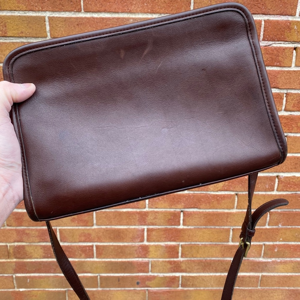 Vintage Coach Leather Bag